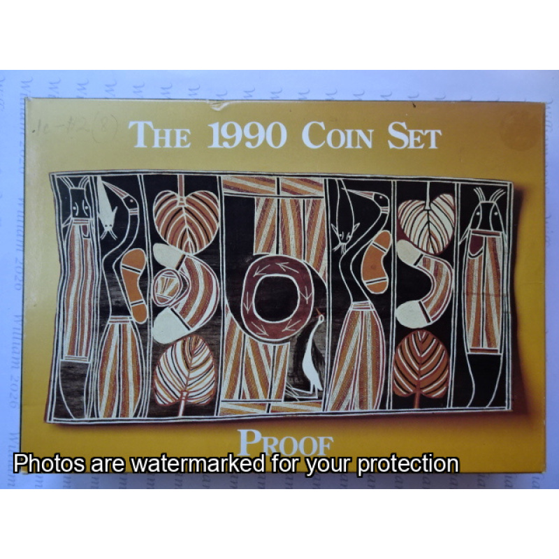 1990 Year Coin Set The Aboriginal