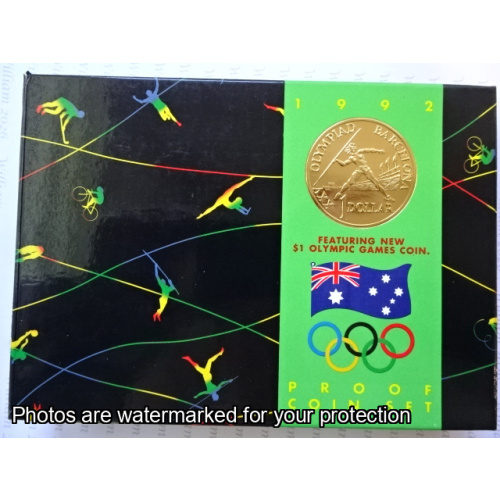 1992 Year Coin Set XXV Olympiad Barcelona