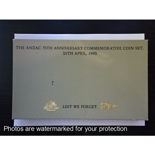 1990 2 x $5 Galipoli Landing