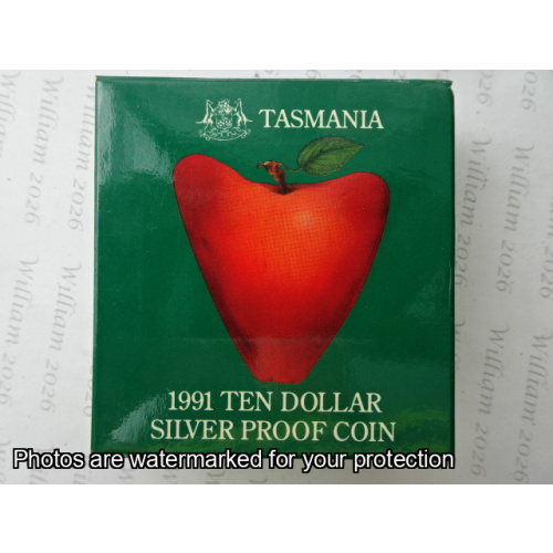 1991 $10 SS Coin Tasmania