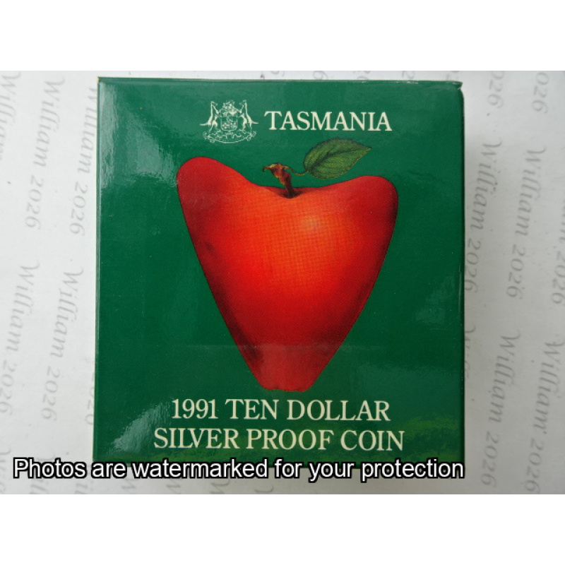 1991 $10 SS Coin Tasmania