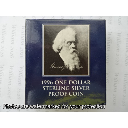 1996 $1 SS Coin Sir Henry Parkes