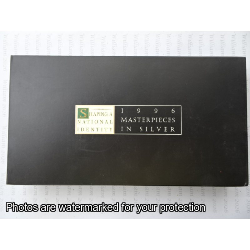 1996 5 x $5 Masterpieces in Silver 5 Australian Icons
