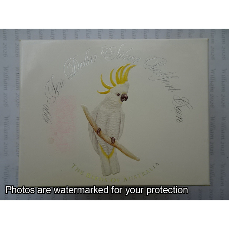 1990 $10 Silver Birds of Australia