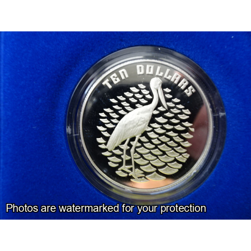 1991 $10 Silver Birds of Australia