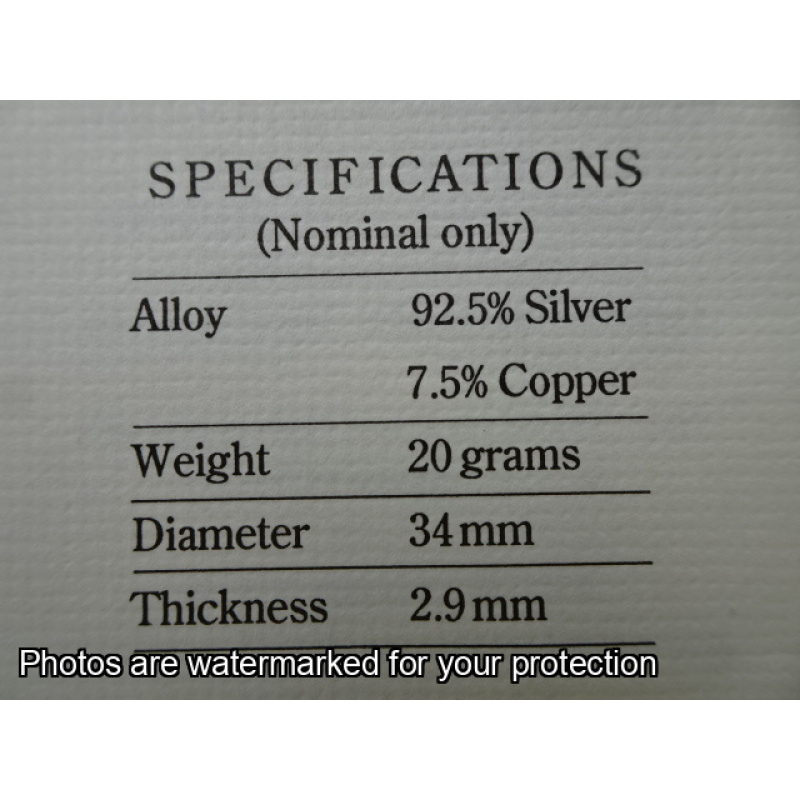 1991 $10 Silver Birds of Australia