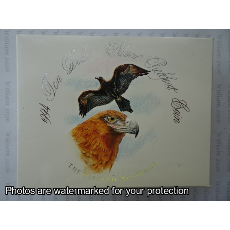 1994 $10 Silver Birds of Australia