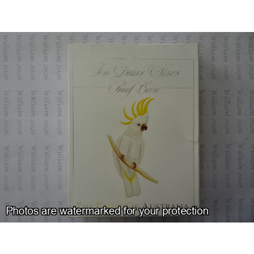 1990 $10 Silver Birds of Australia