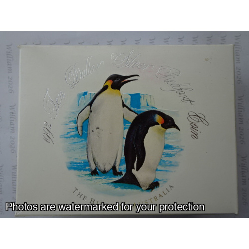 1992 $10 Silver Birds Of Australia