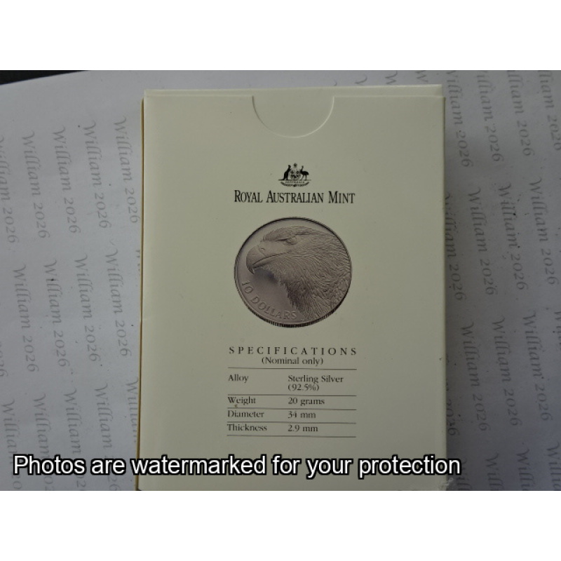 1994 $10 Silver Birds of Australia
