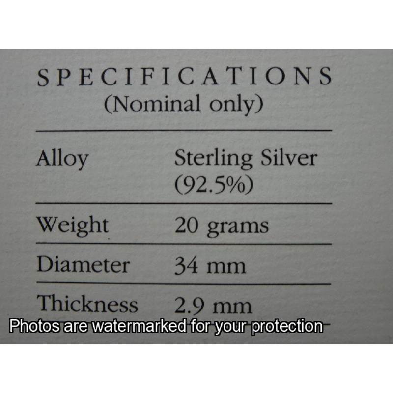 1994 $10 Silver Birds of Australia