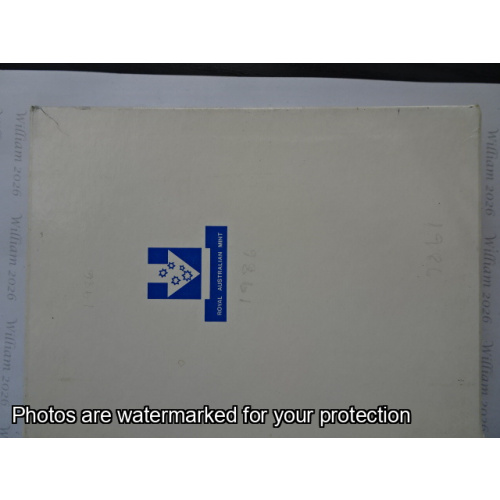 1986 Proof Set sealed case