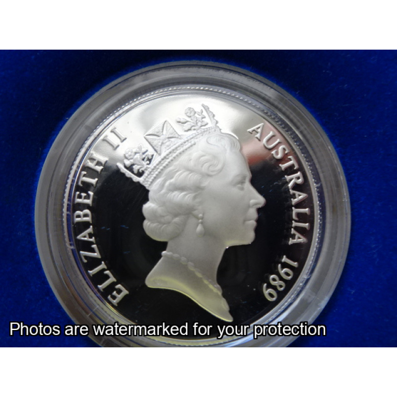 1989 $10 Silver Birds of Australia