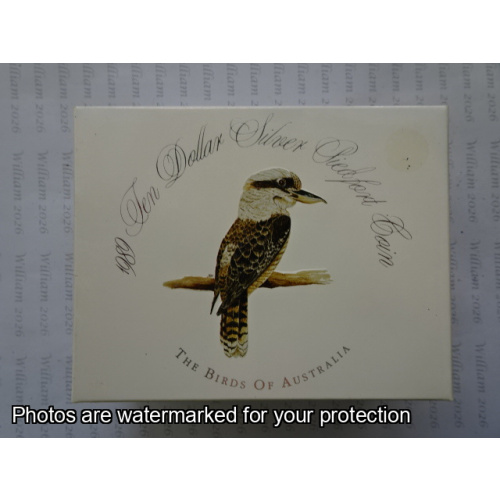 1989 $10 Silver Birds of Australia
