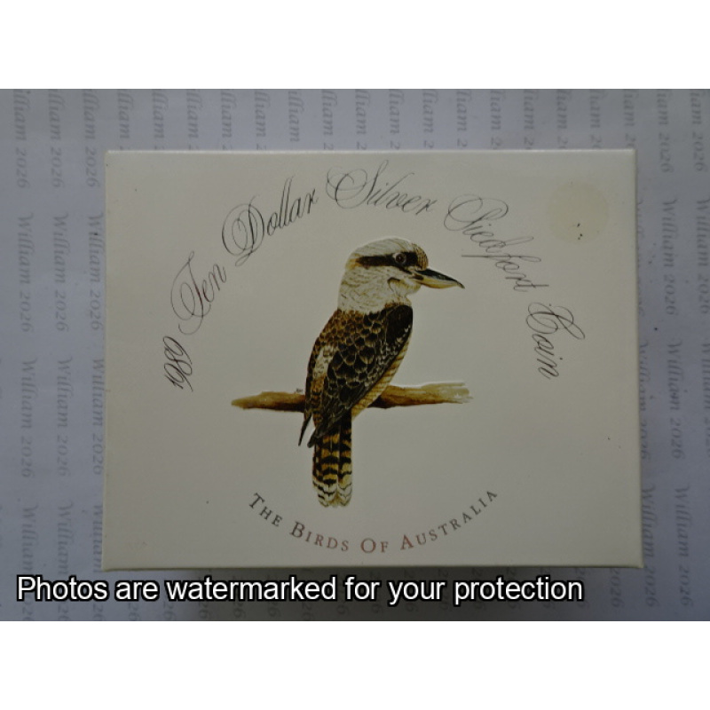 1989 $10 Silver Birds of Australia
